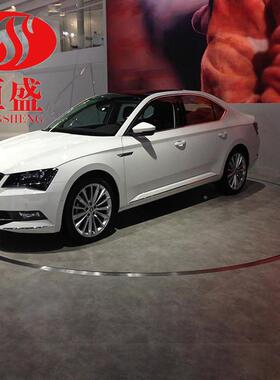 车汽车店转台4S展厅圆形旋转KJZ展车台地台影棚摄影拍照汽车旋转