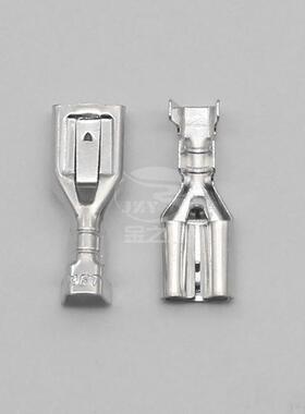 250锁子HND带DJ626-J6.3A6.3锁扣插簧汽自车电源锁接端线端子