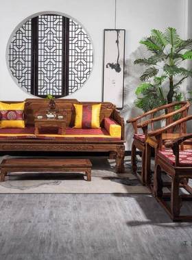 坐罗汉床五PTO垫件套需要跟汉床一起罗购买