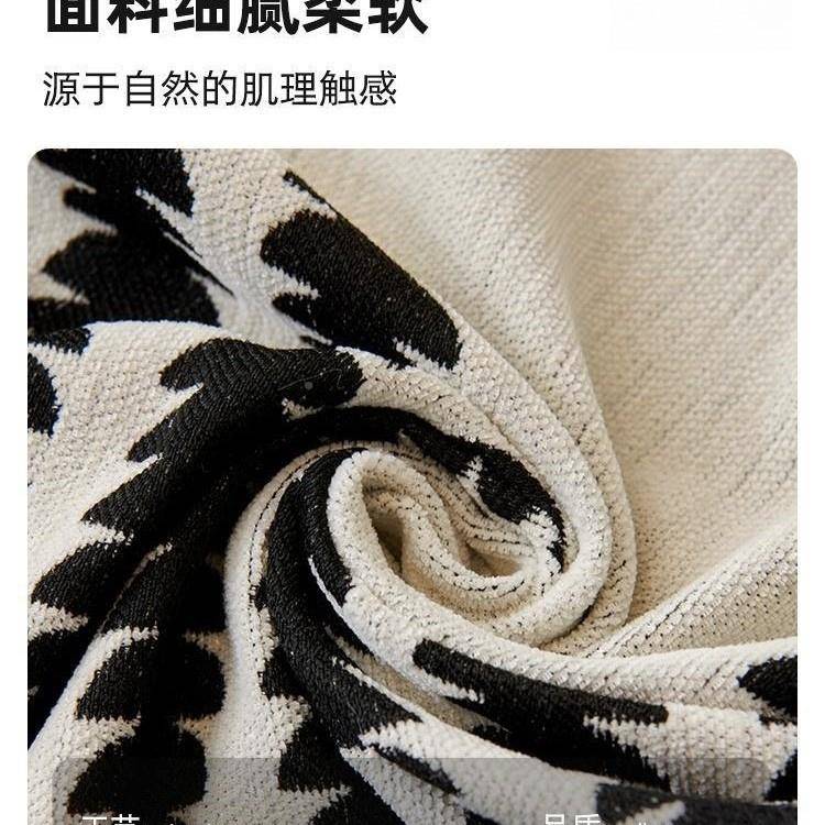 沙发盖布巾全双面防可通用四季用雪尼尔滑VQT防猫抓沙盖发套罩沙