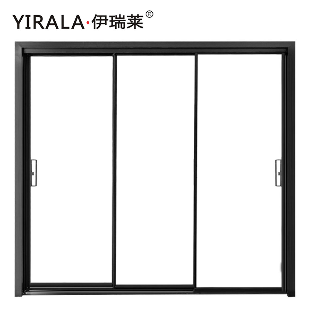 伊瑞莱移门厨房推拉门定款制铝合金中空玻璃厨房阳台移门现代简约