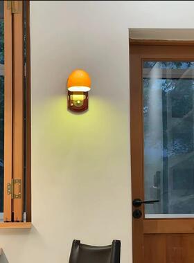 古风美式复古中古in风tage民国卧室床938头墙壁灯入v户壁民国壁灯