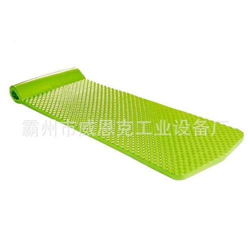 轻便可卷水放水01上漂浮垫舒适柔软易清浮床洗垫多色可选海绵床