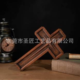 厂家字直销十架伯利恒星星十圣BGW140字架壁艺术榉木浮雕装饰品礼