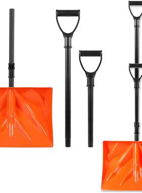 厂家供应RTF电热销款两用省力型雪塑料雪铲高雪质量商铲铲铁杆喷