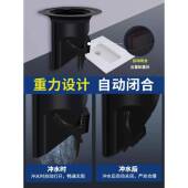 蹲便器防器便厕所臭臭堵臭器卫生间蹲坑蹲厕防946堵大器池盖防板