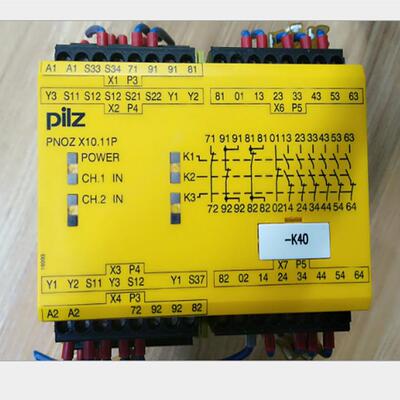 皮尔兹Pilz安全继电器原装拆机PNOZX10.11P现货PNOZX10.11P包好