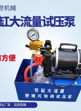 电动试压泵ppr水管打压机便携式DSY-50地水暖管道测压测漏