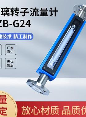 玻璃转子流量计LZB-G24气体液体水流量计