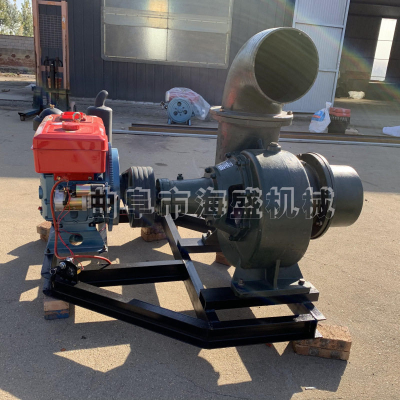 防洪排涝农用混流泵抽污水柴油电动12寸水泵排涝柴油机混流泵