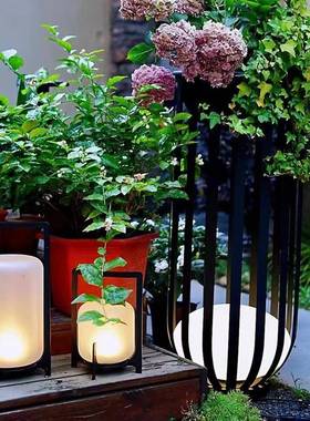 太阳9491能户外灯庭院手提别墅花灯园露营露氛台防水草坪围灯