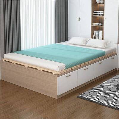 榻榻架米透气防潮骨实木板硬板护421腰排折叠床床条床架垫片板可