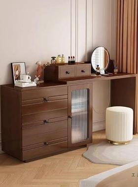 北欧in203s风可旋转梳妆台家用房间梳妆豪桌款带斗新柜华主卧多功