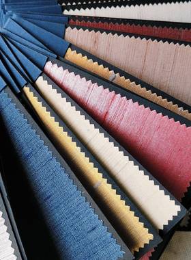 酒轻NHV奢客卧室装修璧工布现代简约厅店程墙布别墅高端真丝消光