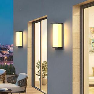 太阳能户外灯防水别壁灯墅外墙灯庭院门前灯室外露台花围454园墙