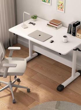 直播桌子书电手摇办公家用学易UQP生写字脑升习降学简飘窗电竞工