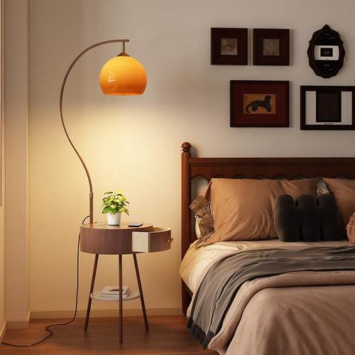 款MDLD-600法式中古风床头柜轻奢感小型几代创意复边新古替多功能