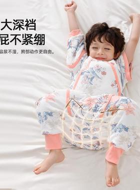 踢婴32353儿恒温袋冬加棉宝宝防被新生睡儿拉链式分腿睡袋儿童秋