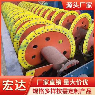 矿螺机XS1828旋洗砂单用双螺旋分级水机选矿设备矿场洗沙机设备