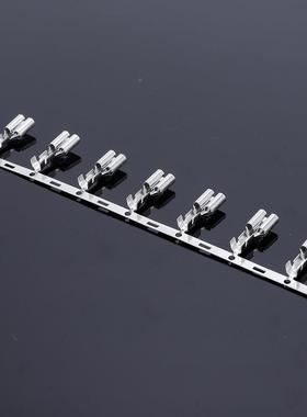 连接6器插簧端头DJ623-0E6.03B(.3平板带刺连KDP带)一盘30只