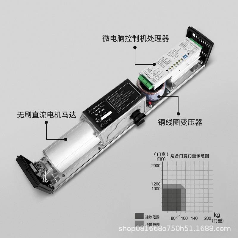 自动平开门电动门门器自动应开关FWR门器闭自动机组感自动开门机