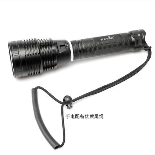 P70大功率强光下黄光潜水手电夜水补ZOM探光拍摄远射照LED应急潜