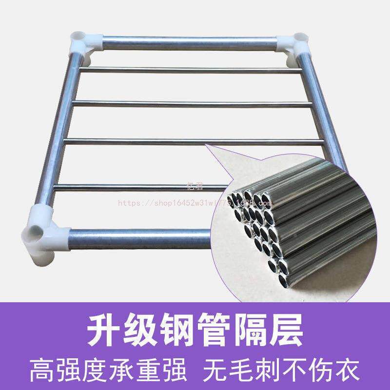 亿君双人加粗衣柜家布卧用室单人加固钢简易用加厚衣橱出租房KGP