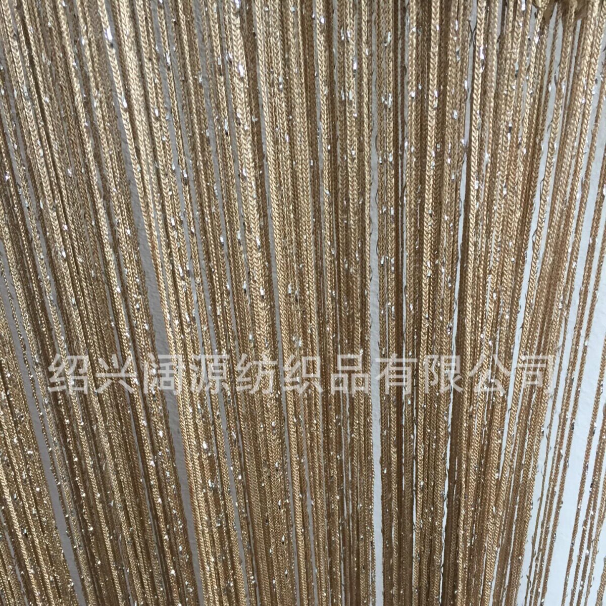 厂家批发3*3米扁银丝线帘 门帘 酒店客厅隔断装饰成品窗帘cs