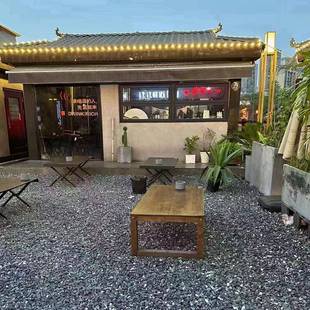 天然黑路色水灰色砾石洗小子石铺石枯山水庭院240627造景石