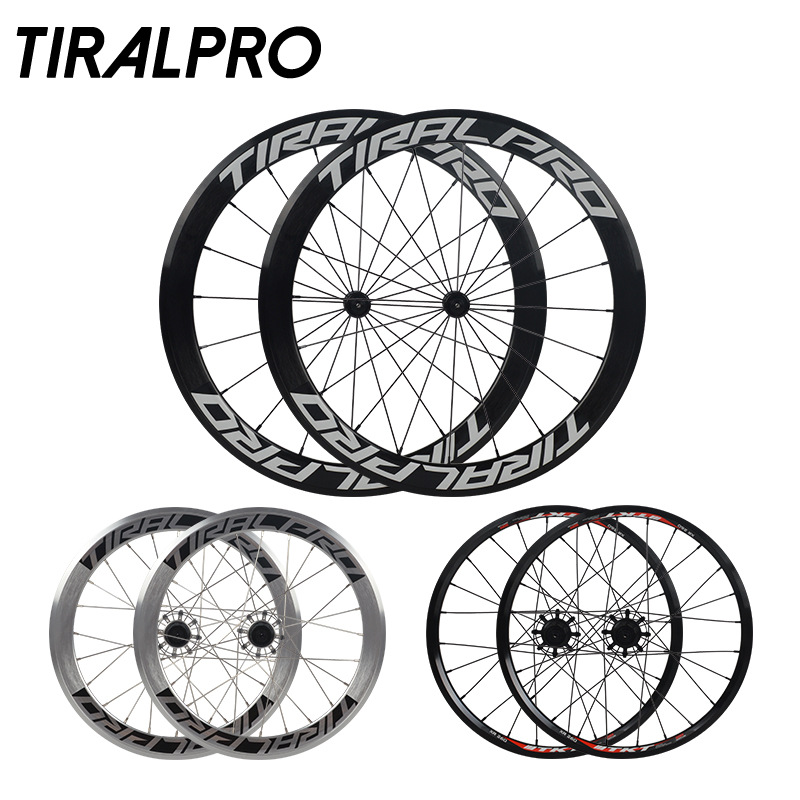 TIRALPRO折叠车16寸349 20寸406 451高框刀圈轮组V刹碟刹风行P8