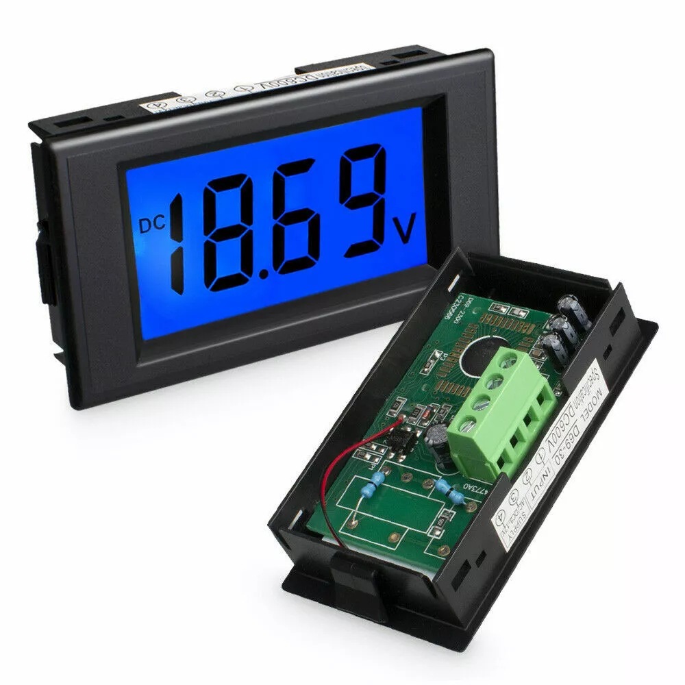D69-30液晶数字/数显直流电压表 5135数字表头 LCD DC Voltmeter
