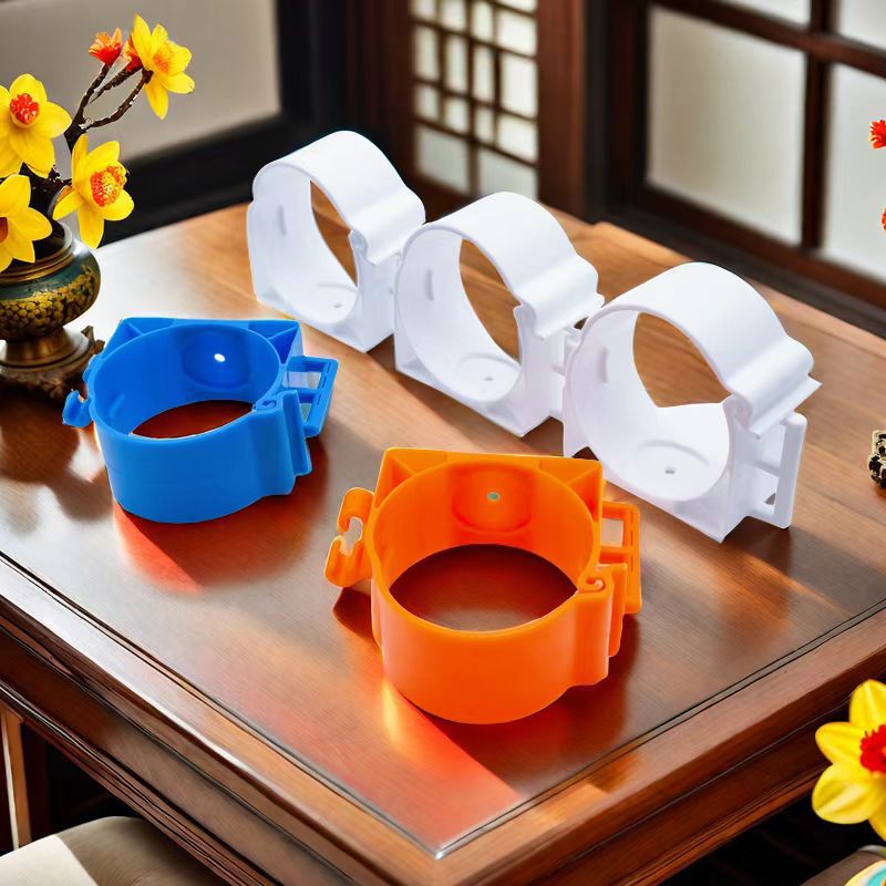 新风管卡 pe管卡 pe管道卡扣新风pe固定卡新风配件新风卡75卡扣