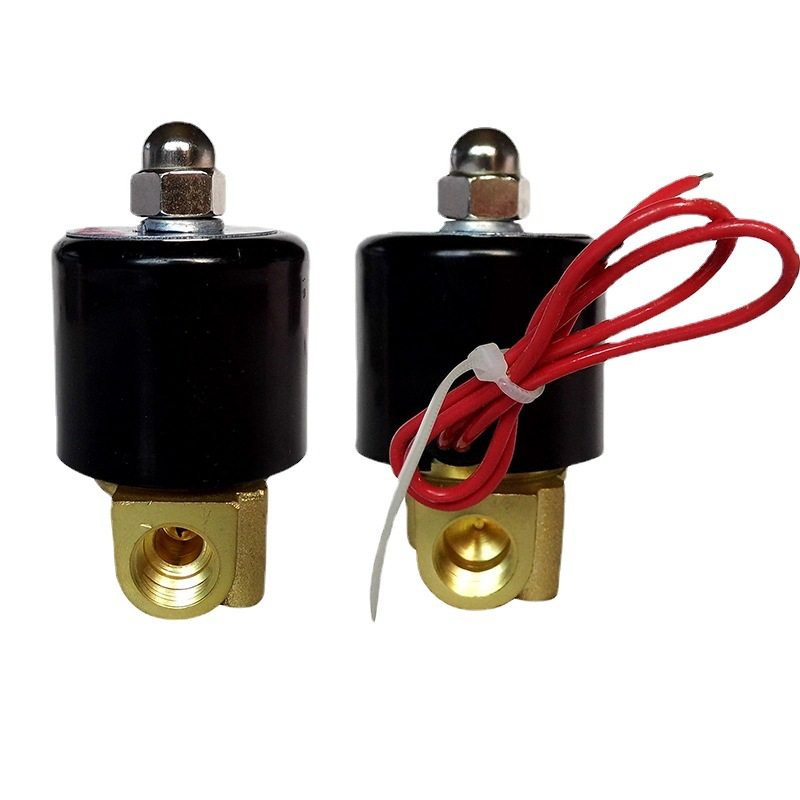 厂家供应铜材质 二位二通电磁阀 2W-025-08