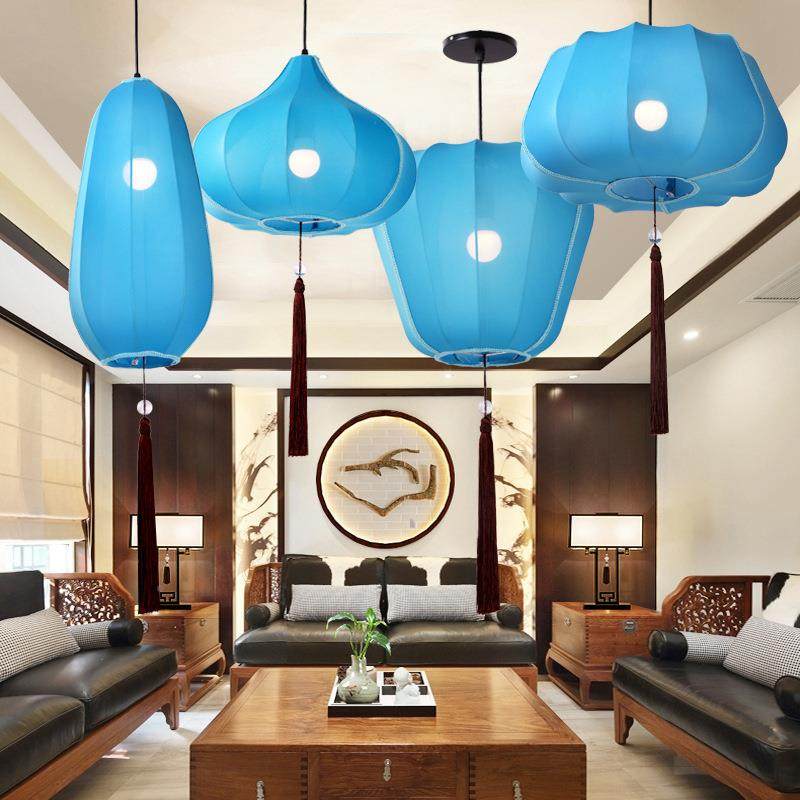 式吊灯餐FAZ厅中酒店灯笼茶楼过道布艺灯东方红色大装饰吊灯笼红,节庆用品/礼品,灯笼,淘宝优惠券,粉丝福利购,淘宝优惠卷