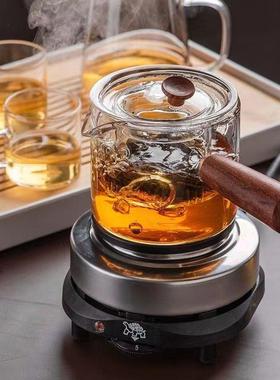 煮茶器套装耐生热养壶TCD玻璃煮茶蒸汽煮茶加热小电热炉炉家用熬