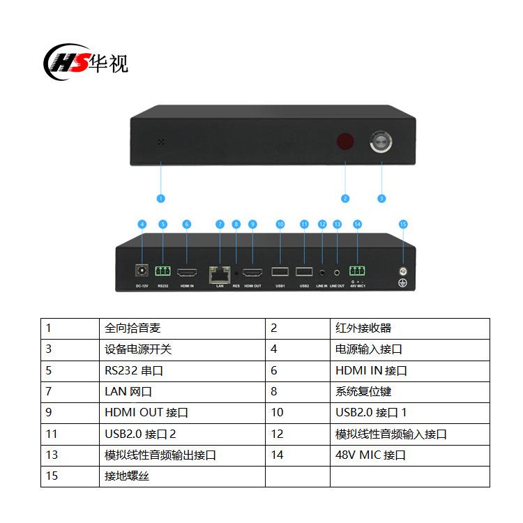 华视LB110简易互常态化录110DS一体播机壁挂常态动学校教室录播/