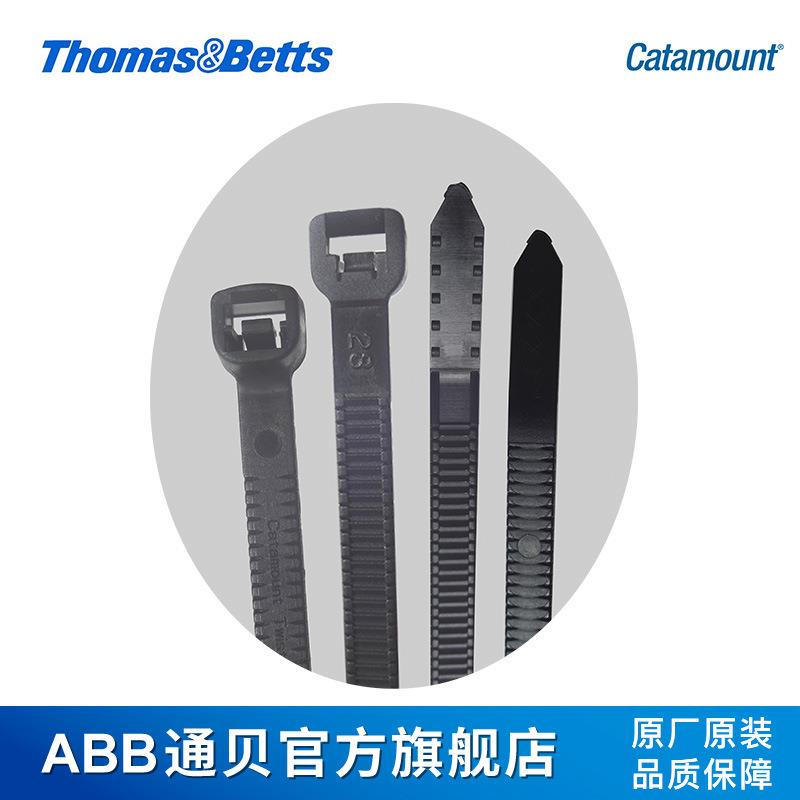 ABB通贝L-5-5R-0-CmCataount可松开束线带L-5-50R-黑0色尼龙扎带
