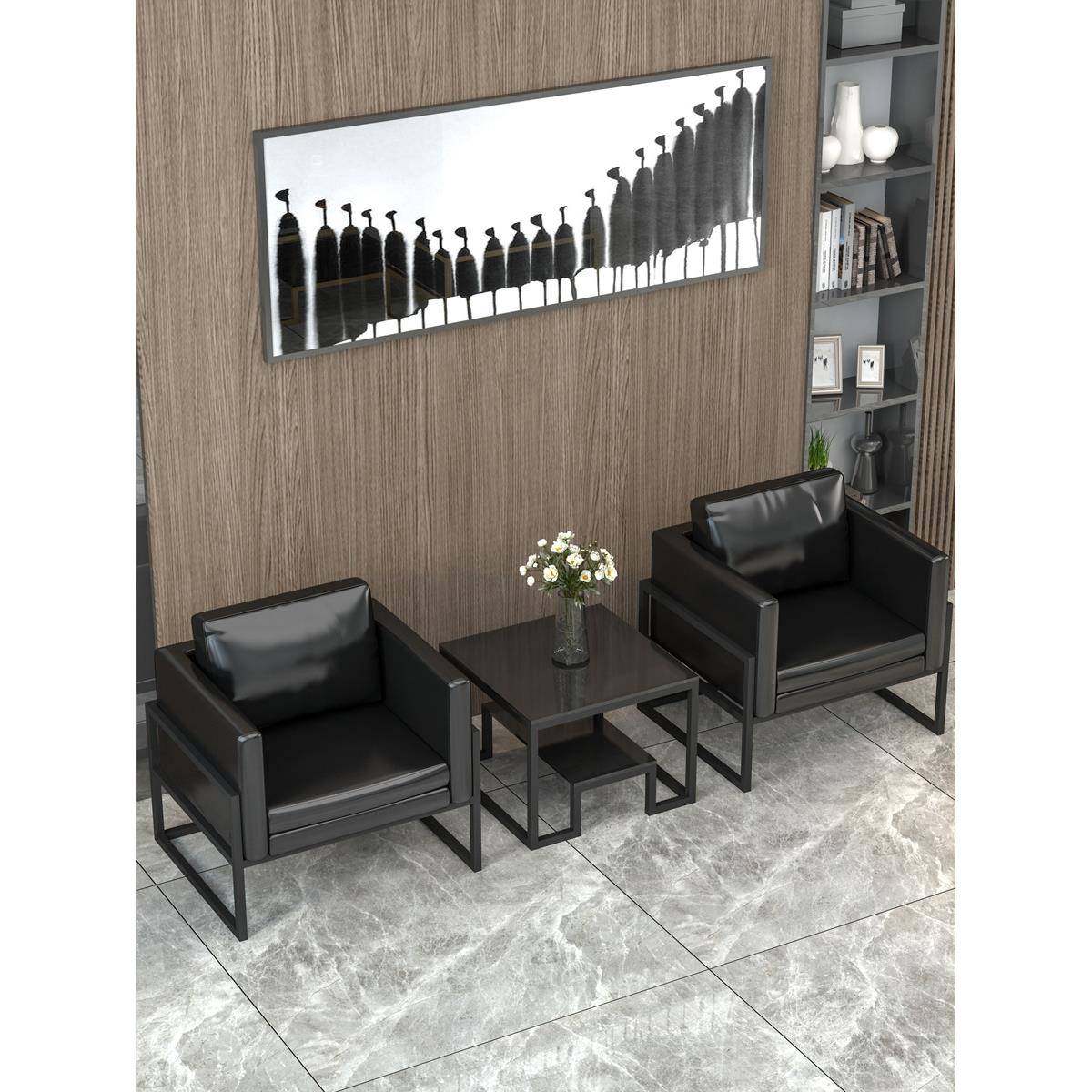 简约现代公沙发商务谈会客接待室部沙发茶542几洽办组合售楼接待,商业/办公家具,卡座,淘宝优惠券,粉丝福利购,淘宝优惠卷