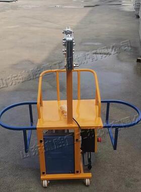 建作筑工程高空业吊篮蜘蛛人小电动坐板型单人22VFNC电动粉0墙梯