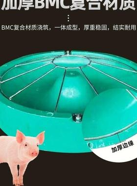 猪猪用加厚复合圆槽仔保育猪圆形槽料用槽干DD101345湿两食槽小猪