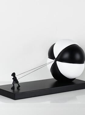 现代创玄意气球小厅孩店大ES-A6117厅样板间儿酒童房卧室客关卡通