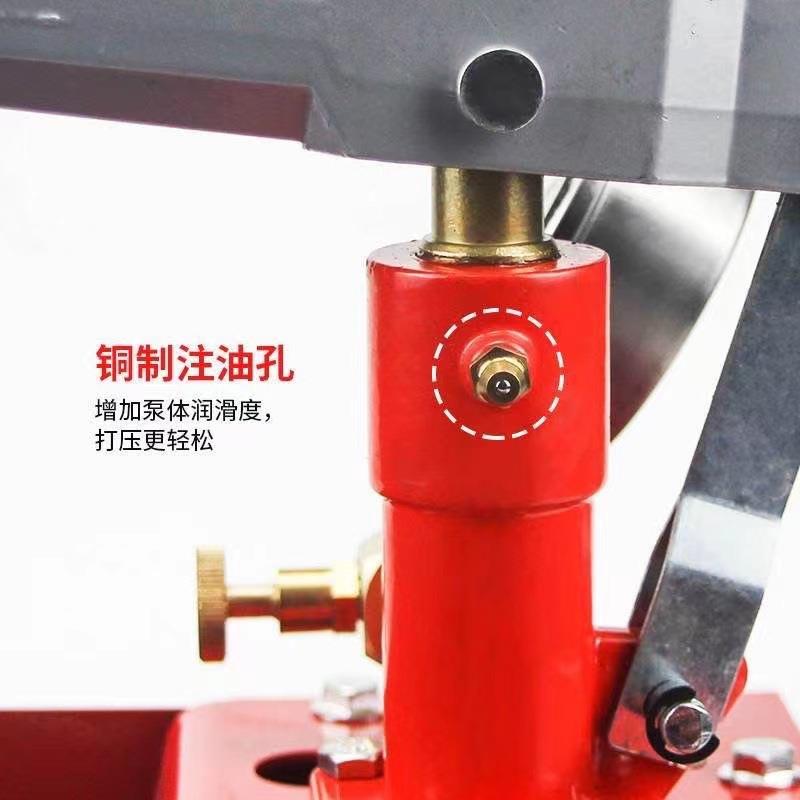 荣凯精品手动检试压859泵四代管测压泵打道压机家用漏便仪携式压