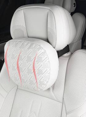 2RUC5新款极氪009/007/7X/MXI专用枕靠垫护颈枕头靠腰枕汽车内饰