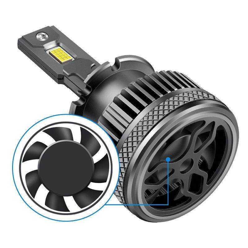 灿特D系列UJT大功双铜管ED大灯LD1SD3D2SSD4S率D5SD8S无损自带解