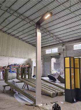 程LED7字院明灯VNL简庭约铝材灯花园小区别墅广场街道照灯小区工