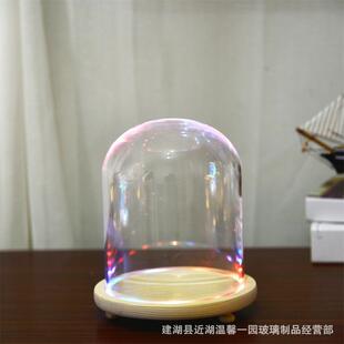 防尘玻璃罩手罩璃玻灯手模OGZ握粉手克隆模型石膏干花璃手模玻玻