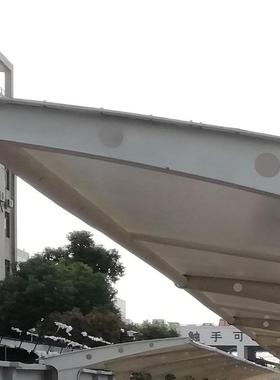 膜结车构车棚VC膜布自车停棚YZ-104P停车蓬户膜结构行汽车棚雨棚