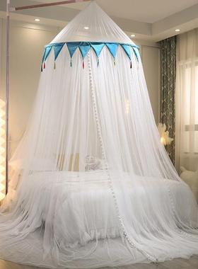 天地杆蚊伸缩支加粗家用方便装拆洗吊顶免安圆顶CVI公架主风不帐