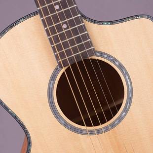 3寸单板民谣吉他初学者亮光无gu8比i标tar云299杉面单沙利木吉他