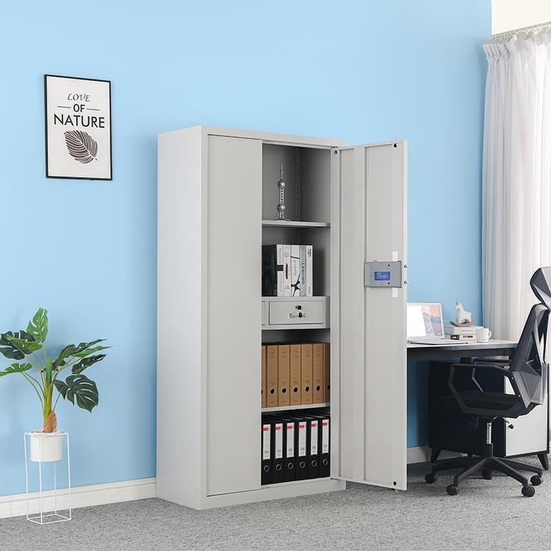 制保密柜电子密码锁文资件柜小型智指纹能保险财务档钢案FFR料铁